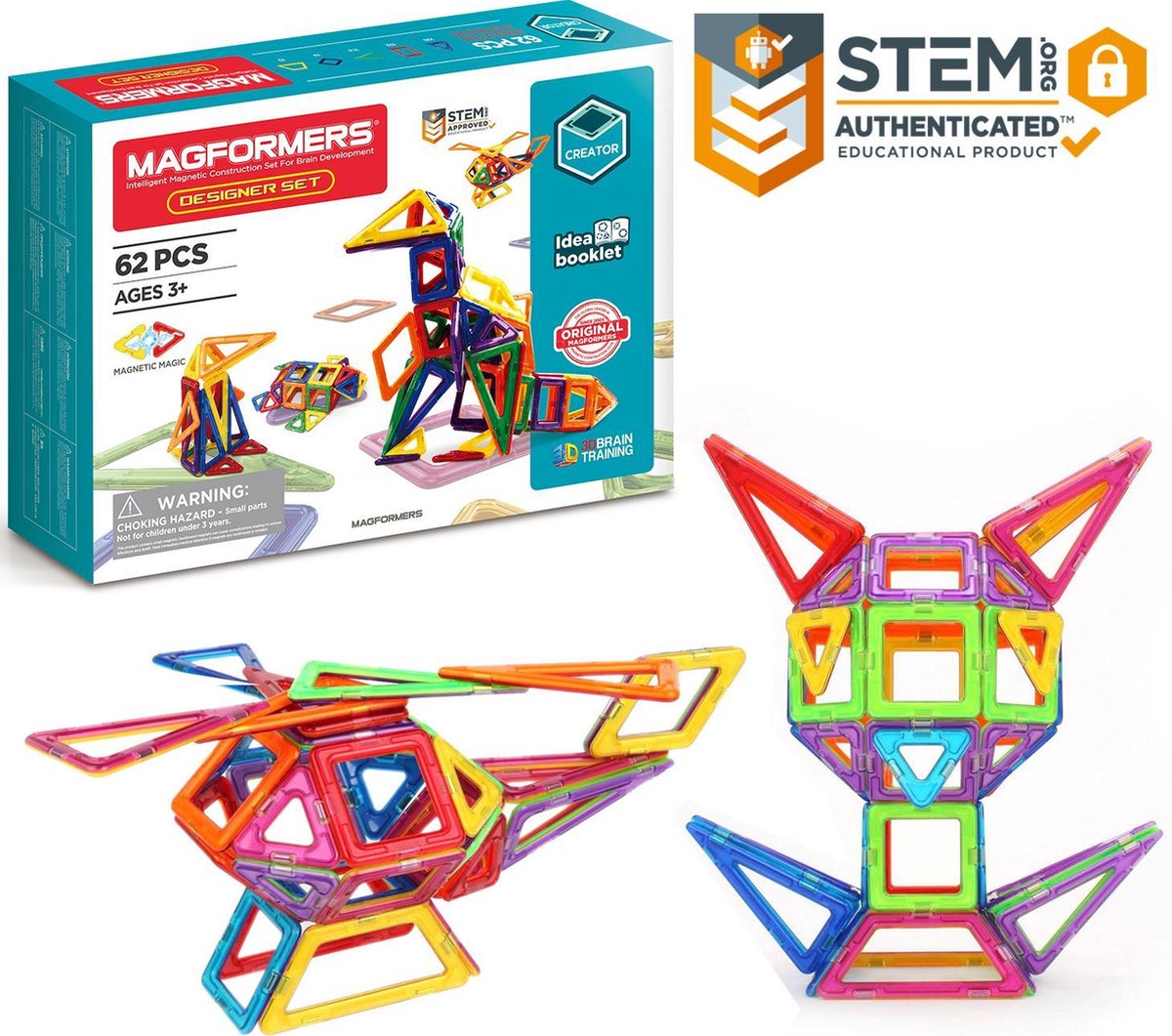 Magformers Designer set 62 delig
