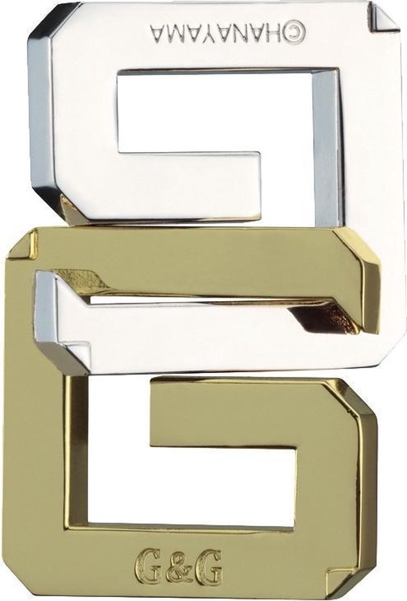 Huzzle breinbreker Cast G&G 11,8 cm staal zilver/goud