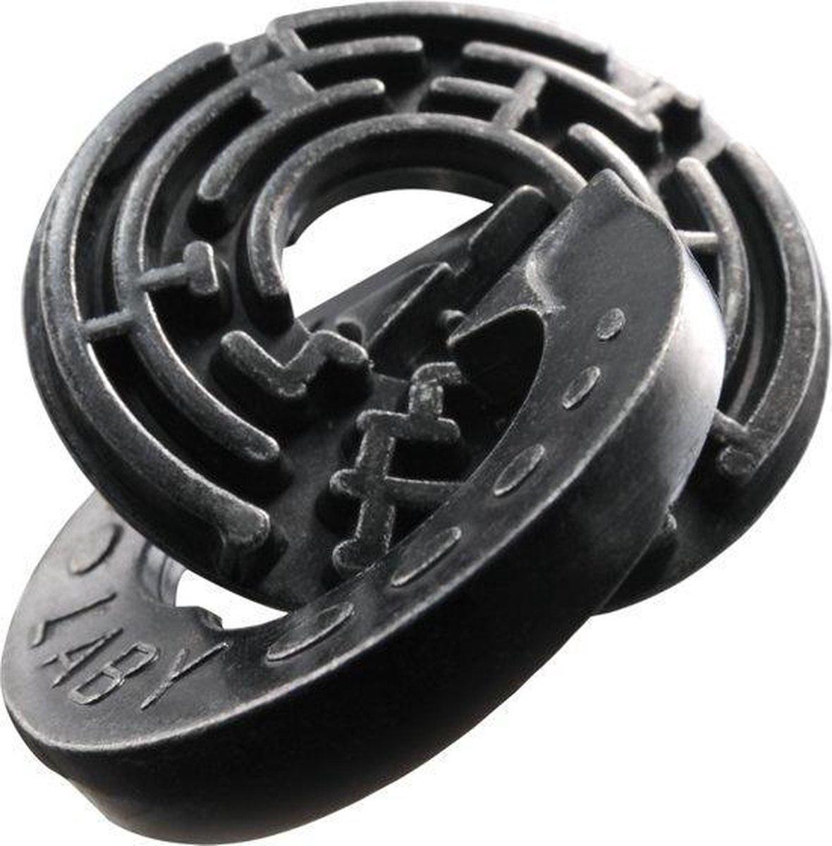 Huzzle breinbreker Cast Laby 11,8 staal - Zwart