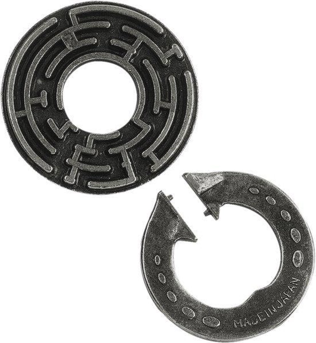 Huzzle breinbreker Cast Laby 11,8 staal - Zwart