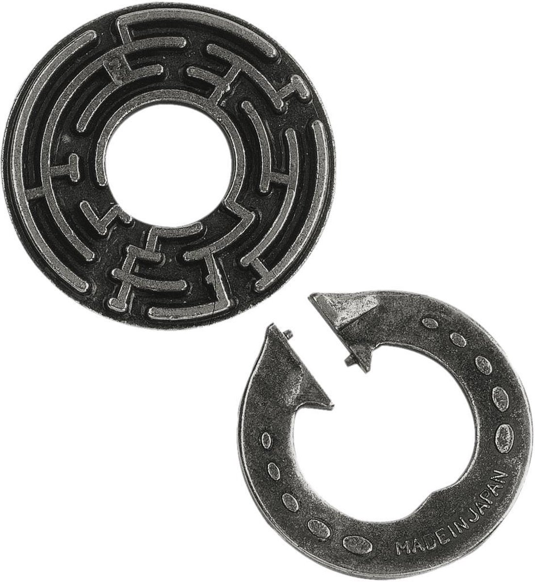 Huzzle breinbreker Cast Laby 11,8 staal - Zwart