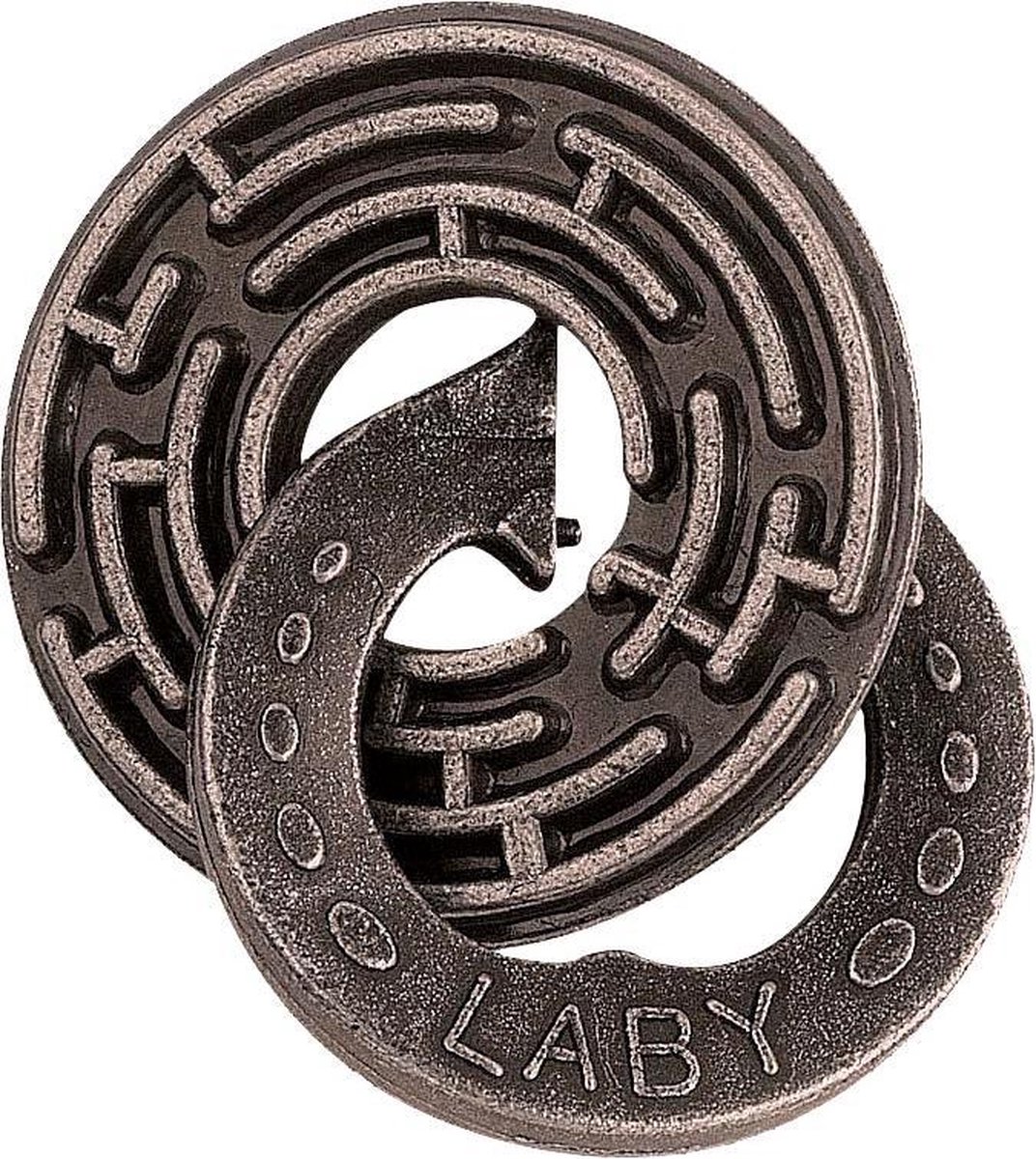 Huzzle breinbreker Cast Laby 11,8 staal - Zwart
