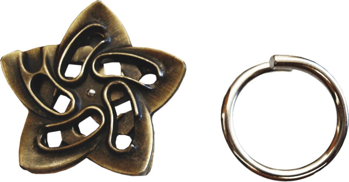 Huzzle breinbreker Cast Helix 11,8 cm staal brons