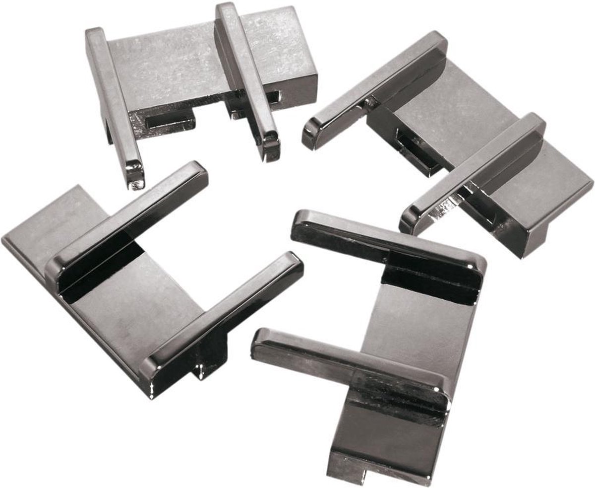 Huzzle breinbreker Cast Rattle 11,8 cm staal zilver - Silver