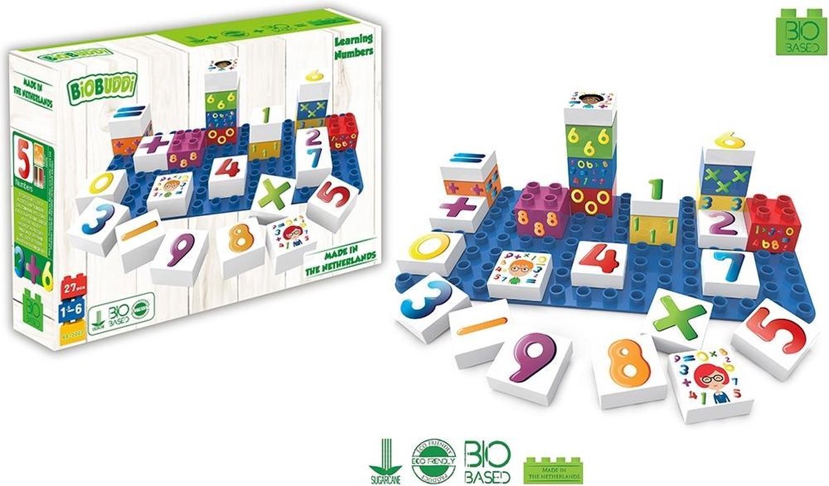 BiOBUDDi leer cijfers kennen 27 delig (BB 0002)