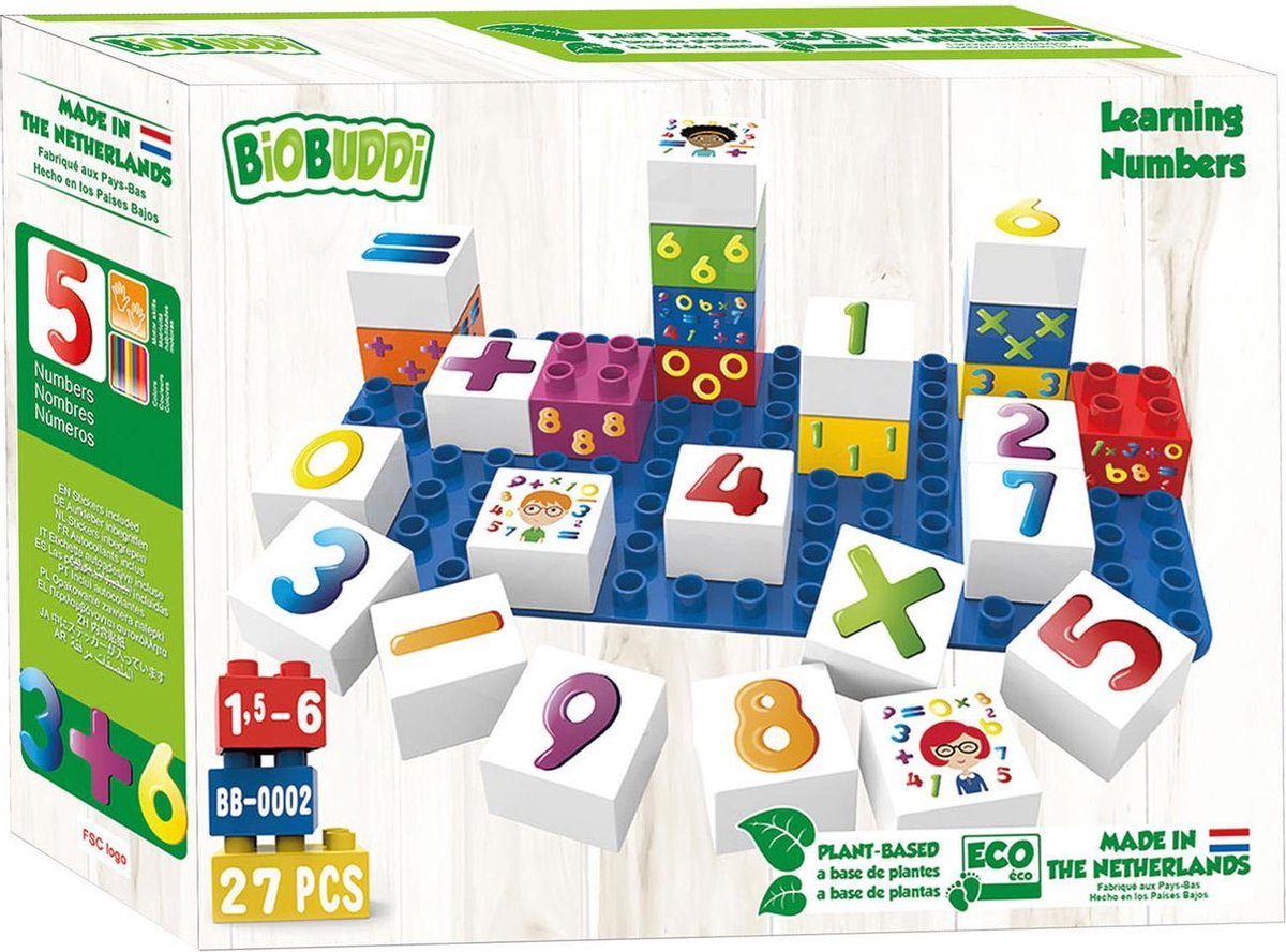BiOBUDDi leer cijfers kennen 27 delig (BB 0002)