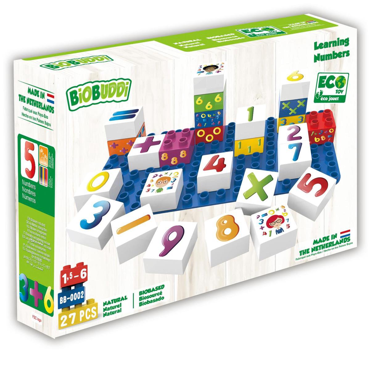 BiOBUDDi leer cijfers kennen 27 delig (BB 0002)