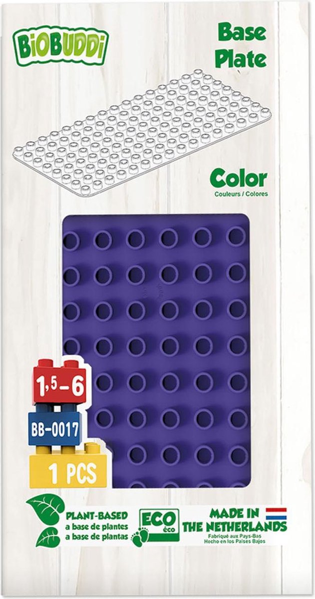 BiOBUDDi grondplaat (BB 0017) - Paars