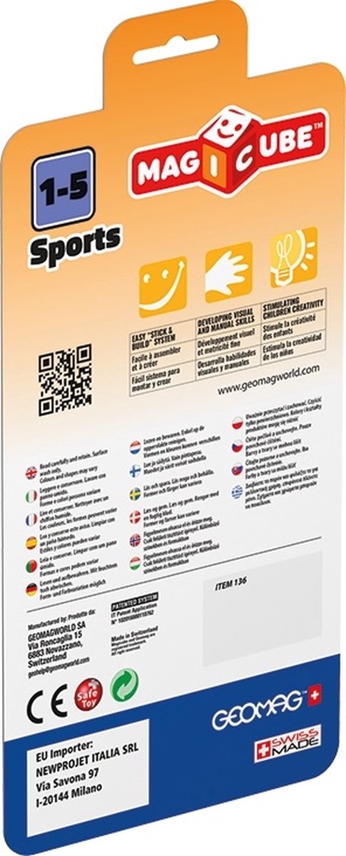 Geomag MagiCube Sports 3 delig