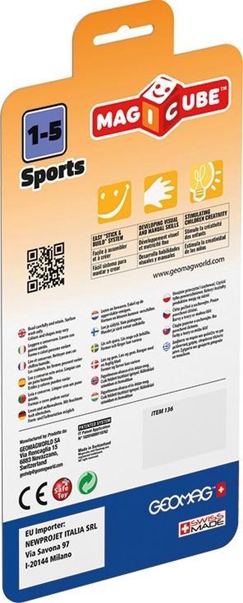 Geomag MagiCube Sports 3 delig