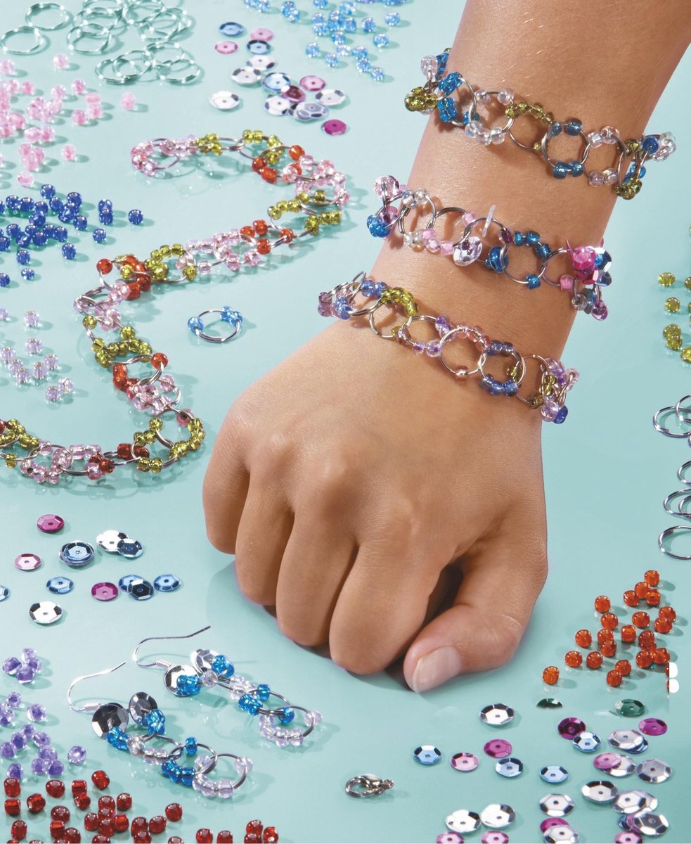 Totum knutselset Bling Rings: maak je eigen sieraden