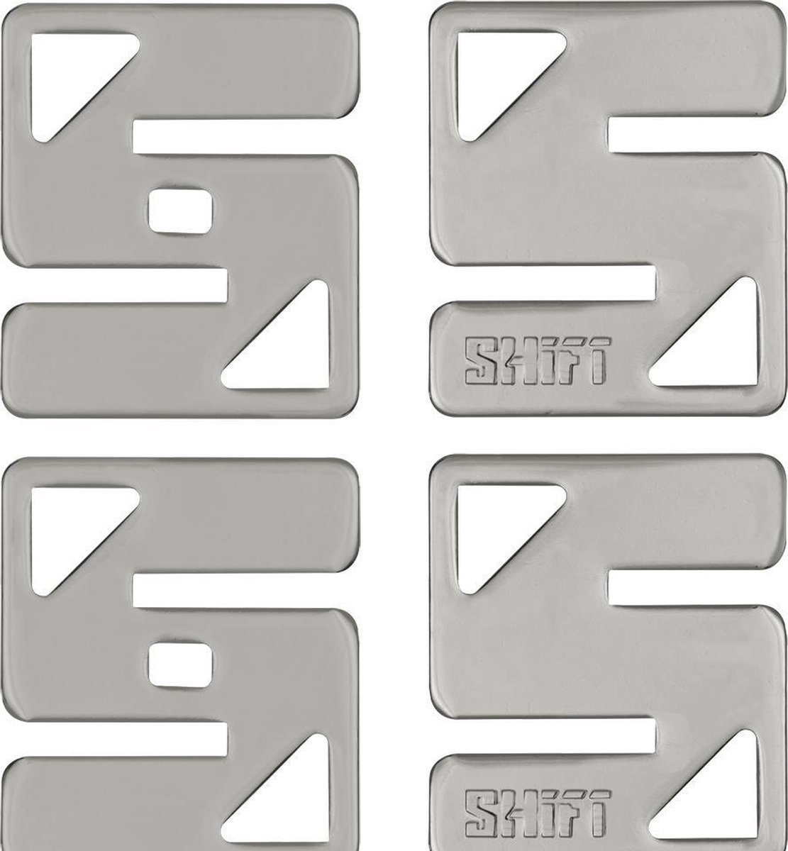 Huzzle breinbreker Cast Hashtag 11,8 cm staal zilver - Silver