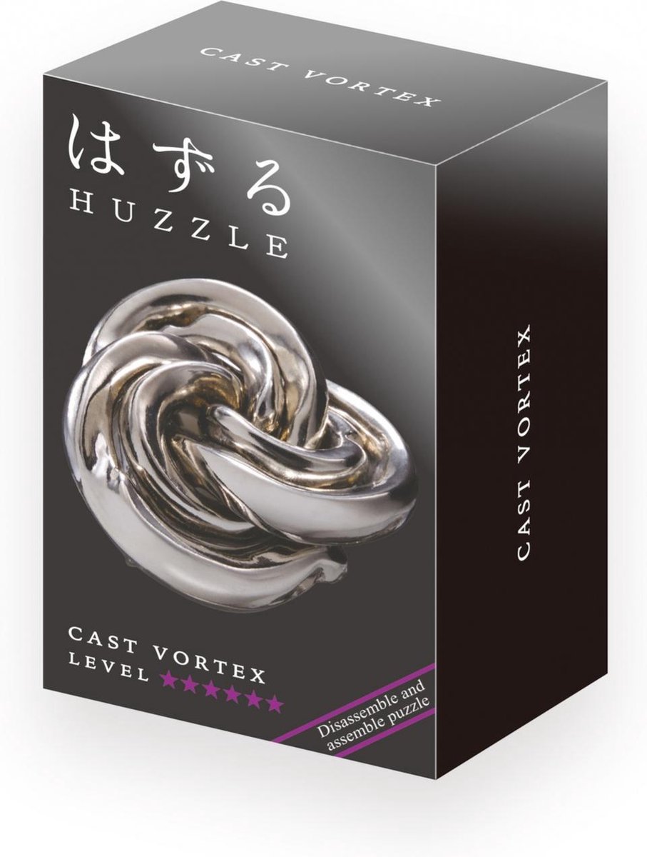 Huzzle breinbreker Cast Vortex zilver - Silver