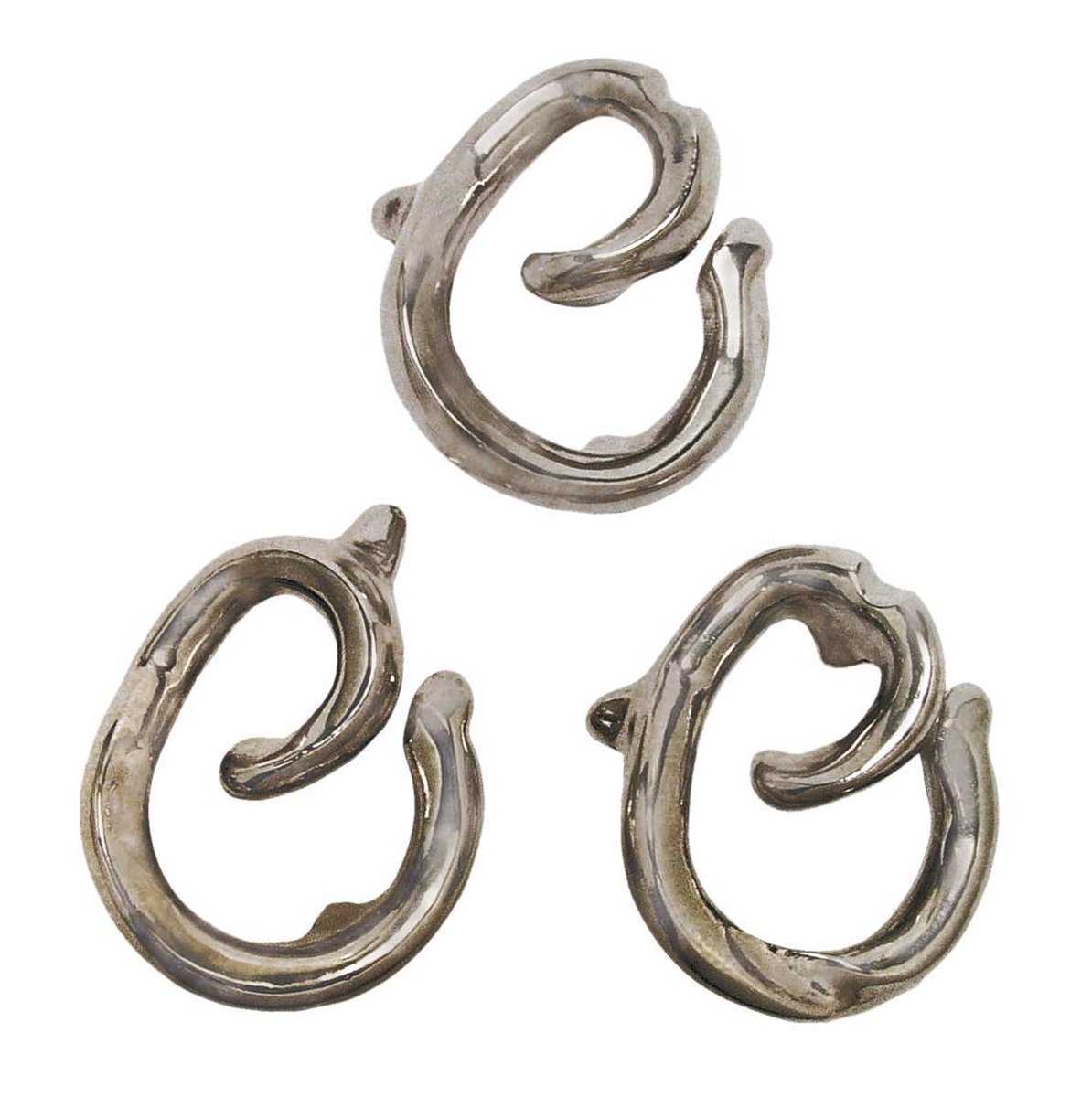 Huzzle breinbreker Cast Vortex zilver - Silver