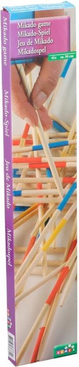 Lifetime Mikado hout rood/blauw 50 cm