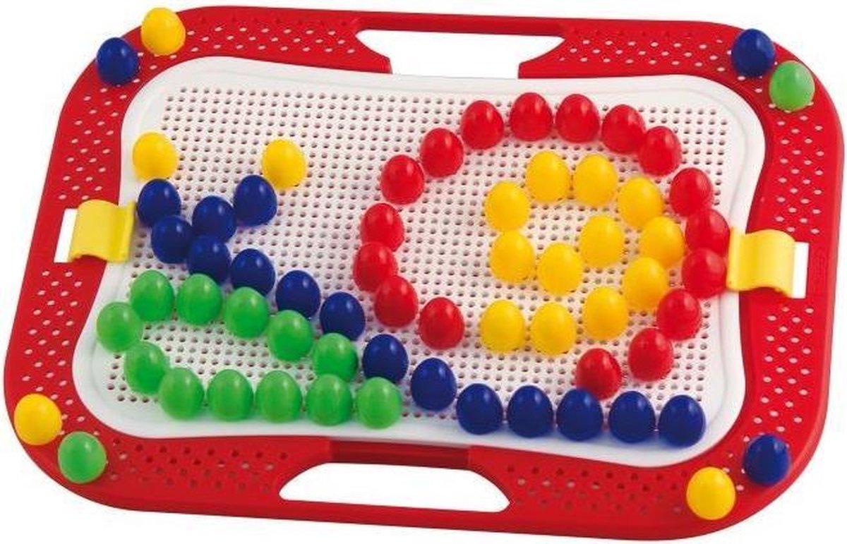 Quercetti Fantacolor design 100 delig - Rood