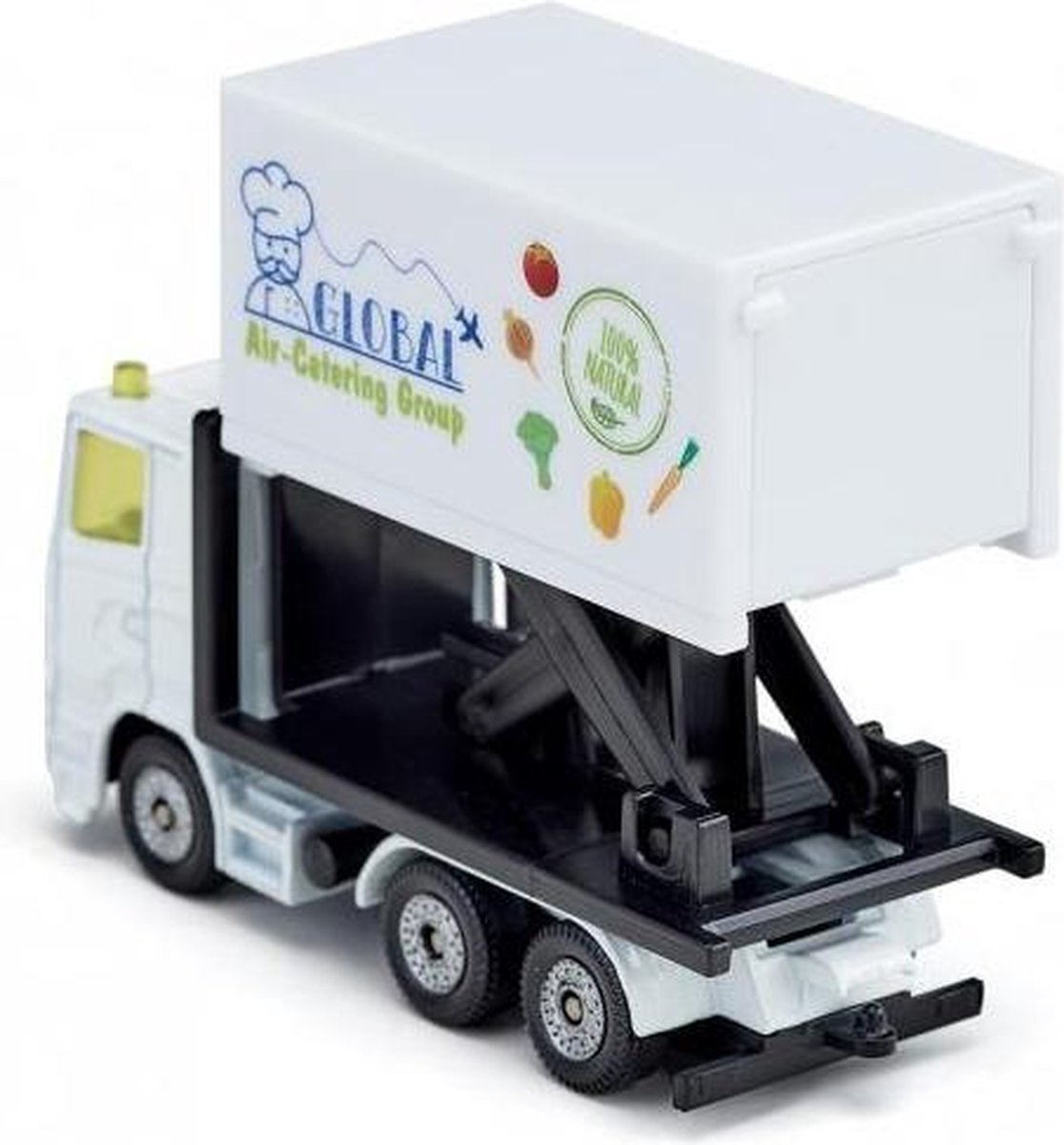 Siku luchthavenset 35,5 cm staal wit/blauw 6 delig (6312)