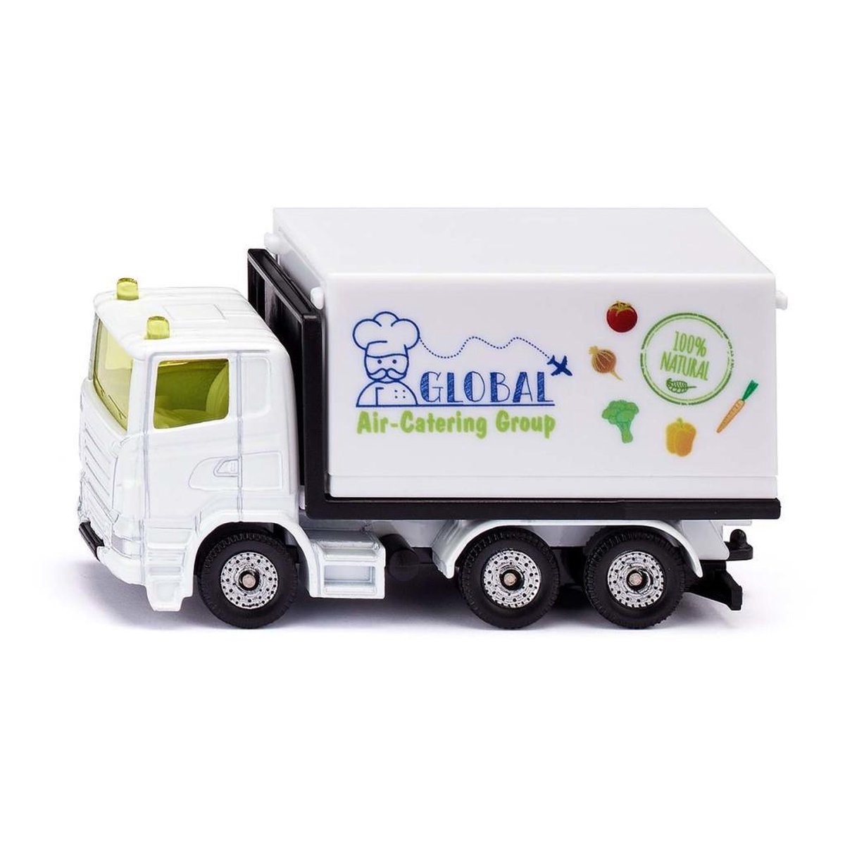 Siku luchthavenset 35,5 cm staal wit/blauw 6 delig (6312)