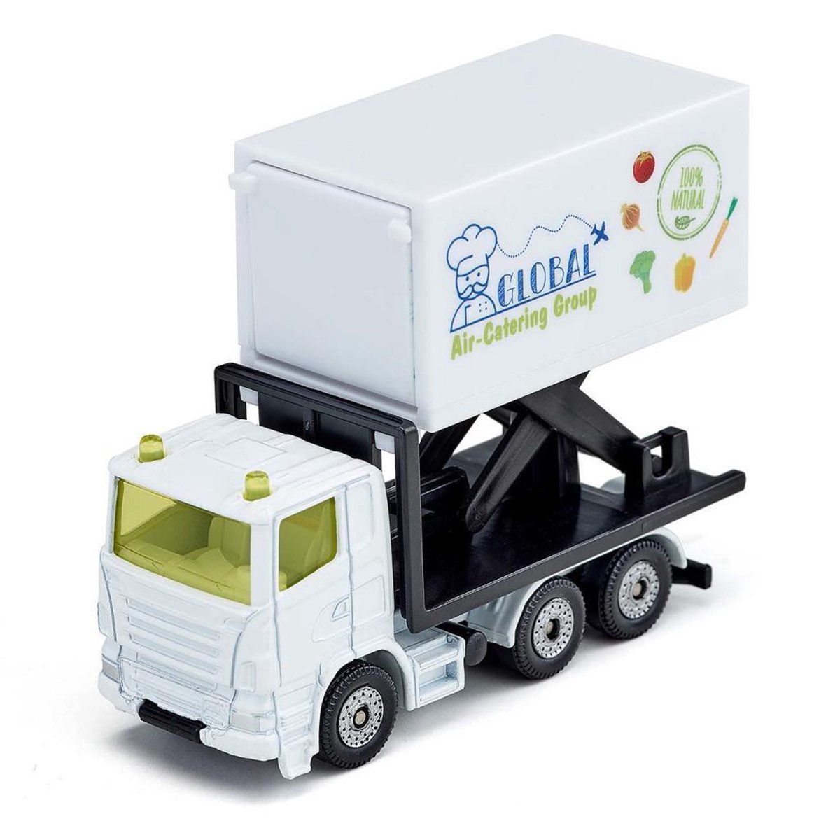 Siku luchthavenset 35,5 cm staal wit/blauw 6 delig (6312)