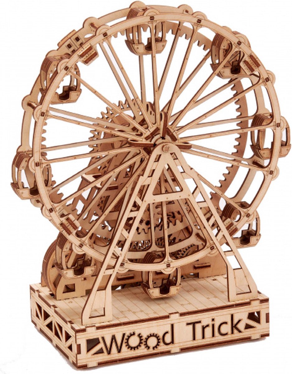 Wood Trick 3D modelbouw Reuzenrad 34 cm hout 227 delig