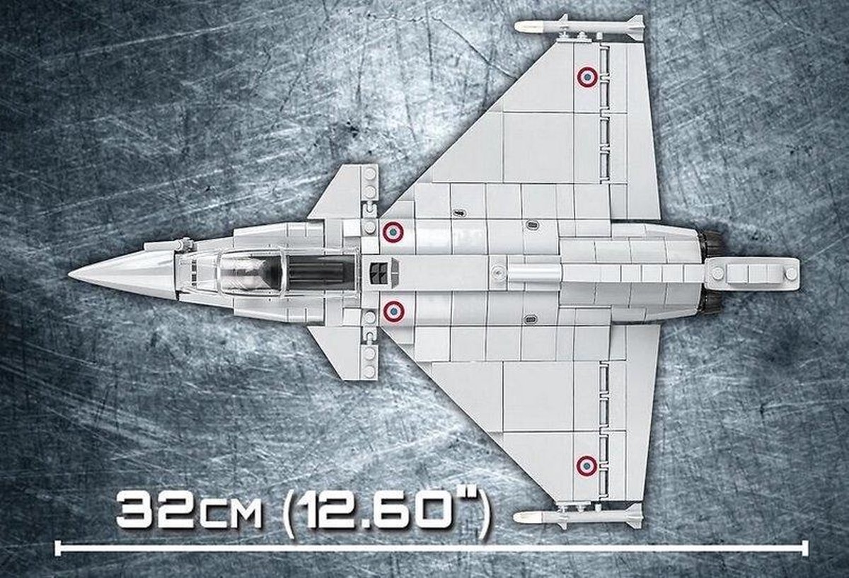 Cobi bouwpakket Armed Forces Rafale C 400 delig - Grijs