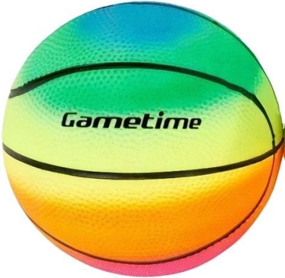 Gametime voetbal Rainbow junior 23 cm PVC