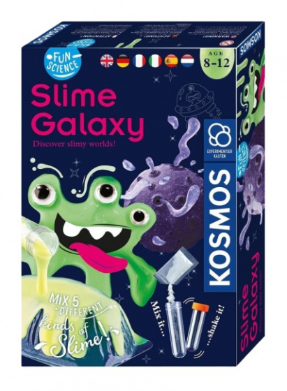 Kosmos Uitgevers slijmfiguur Slime Galaxy junior 6,5 x 20 x 29 cm - Groen