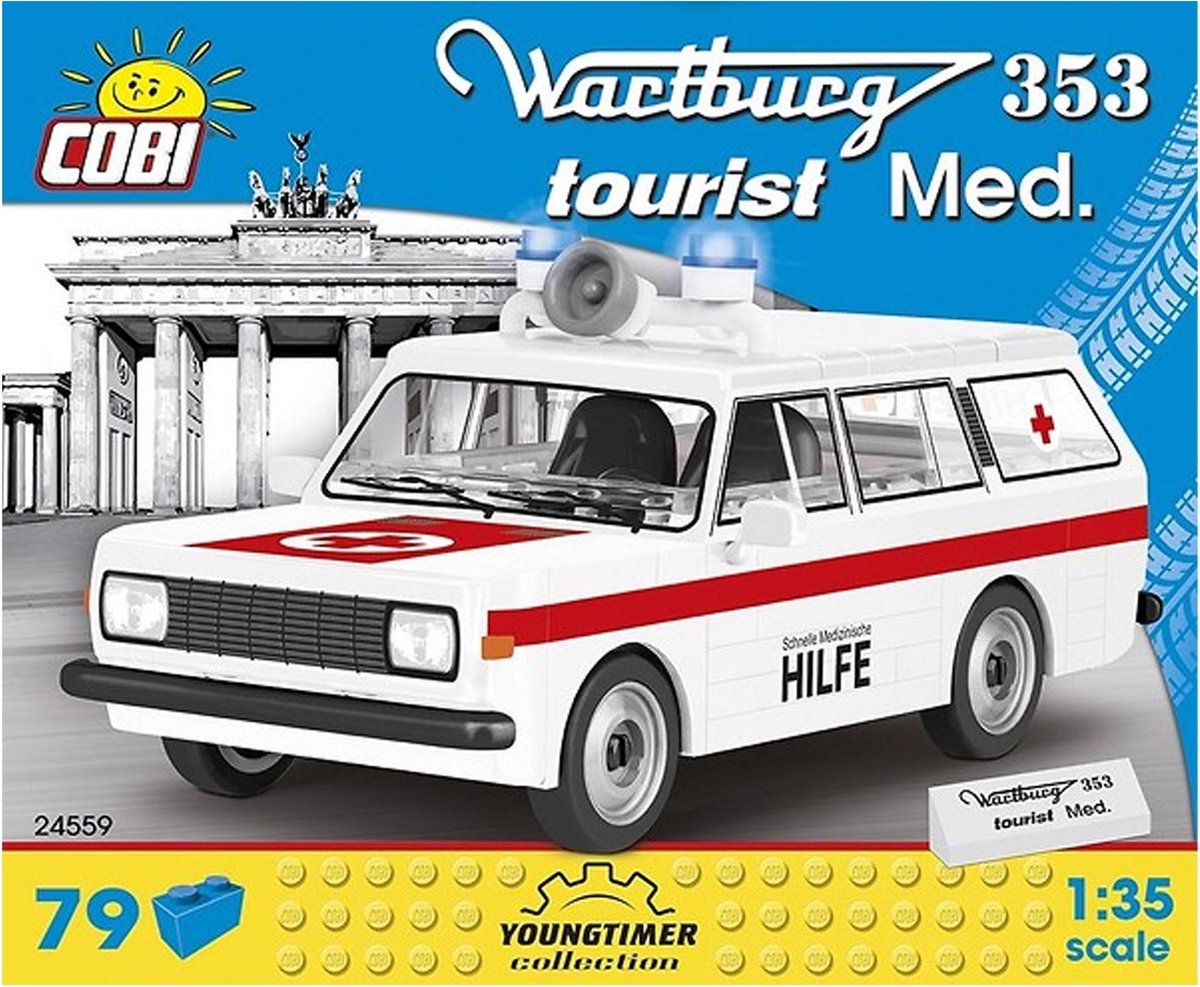 Cobi bouwpakket Wartburg 353 Tourist Med. ABS 79 delig (24559)
