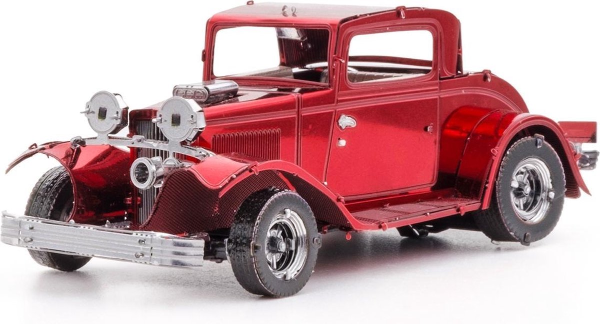 Metal Earth Ford: 1932 Coupe 9 cm - Rood