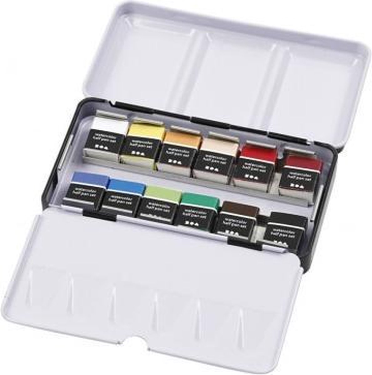 Creotime Art Aqua aquarelverfset 12 delig multicolor