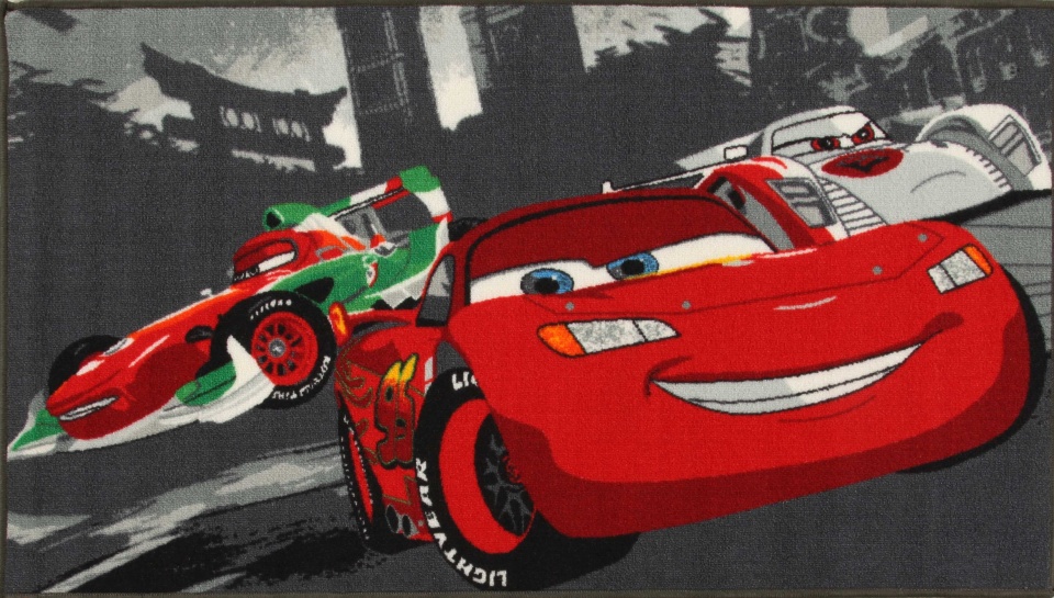 Disney vloerkleed Cars World Racing 140 x 80 cm