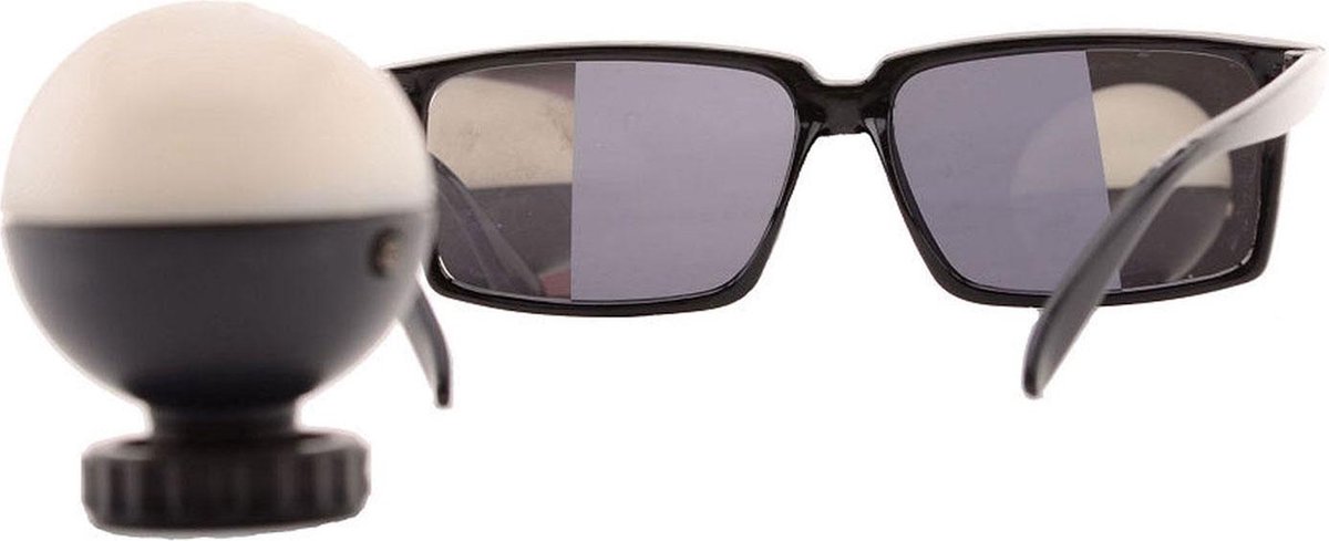 Johntoy spionbril - Zwart