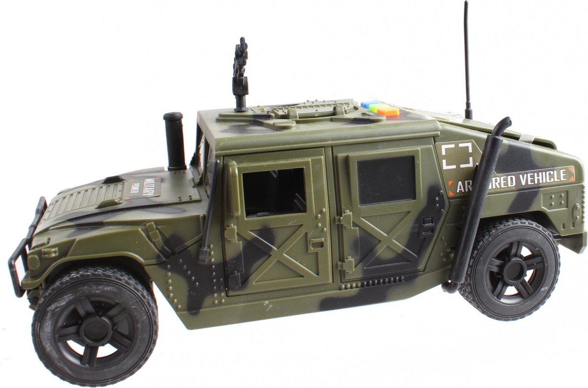 Toi-Toys Toi Toys pantservoertuig Army schaal 1:16 22 cm - Groen