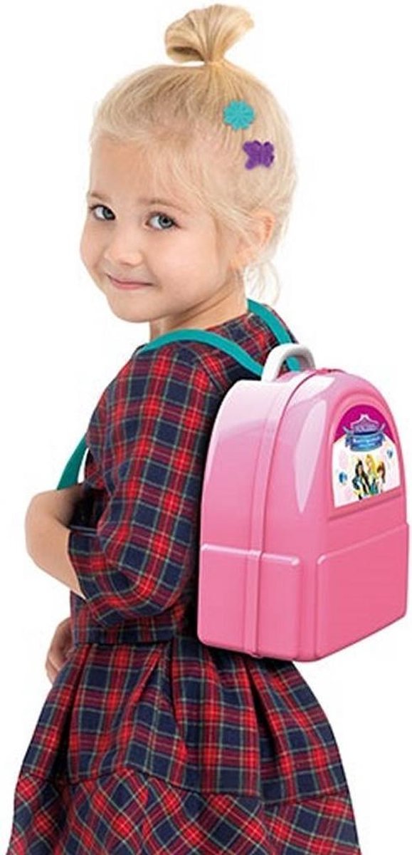 Toi-Toys Toi Toys beautyset in rugzak 19 delig - Roze