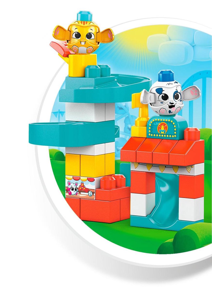 Mattel Mega Bloks constructiespeelgoed Speelhuis junior 35 delig
