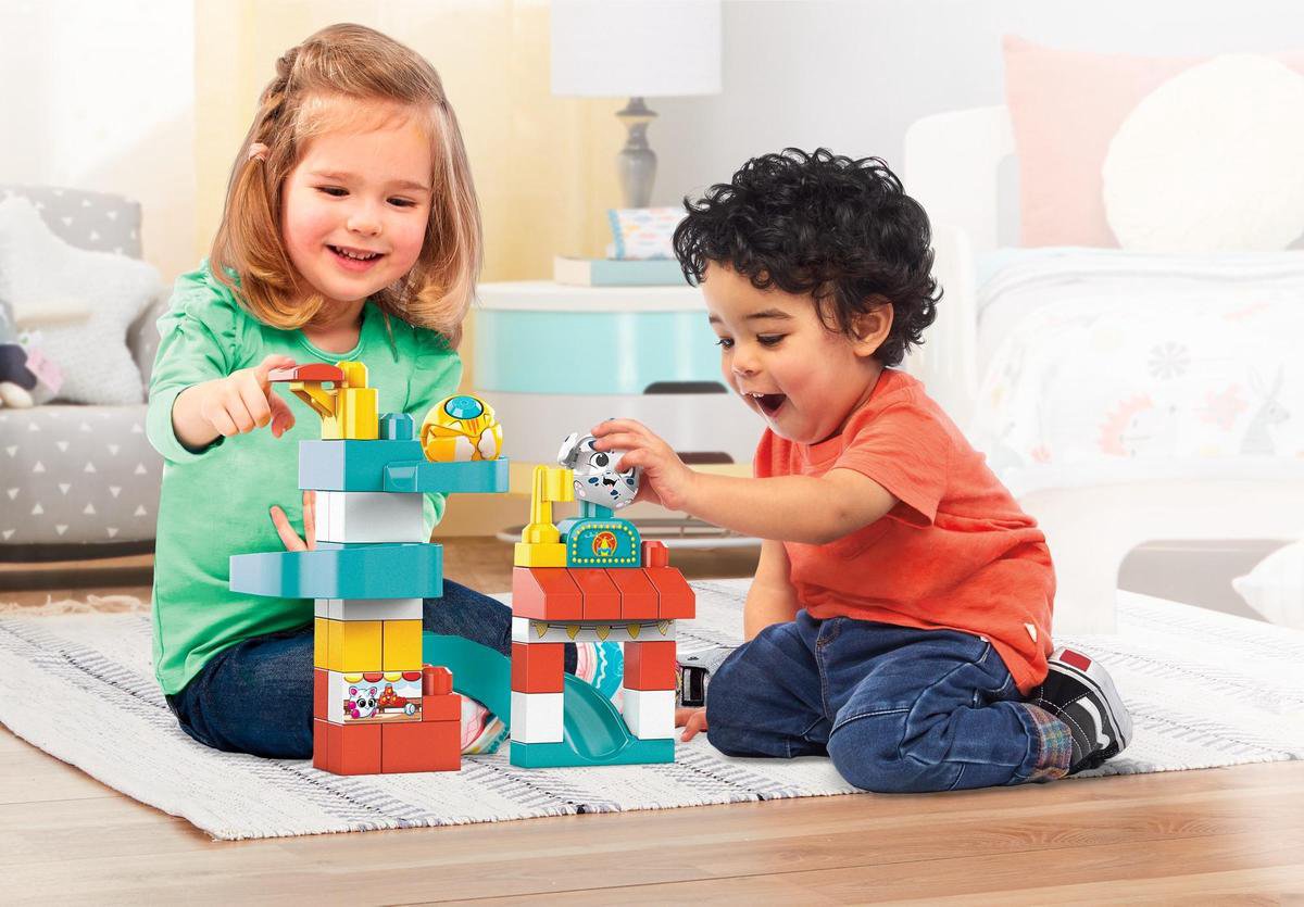 Mattel Mega Bloks constructiespeelgoed Speelhuis junior 35 delig