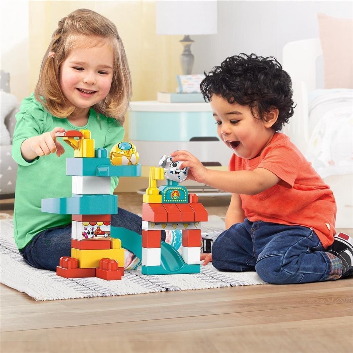 Mattel Mega Bloks constructiespeelgoed Speelhuis junior 35 delig