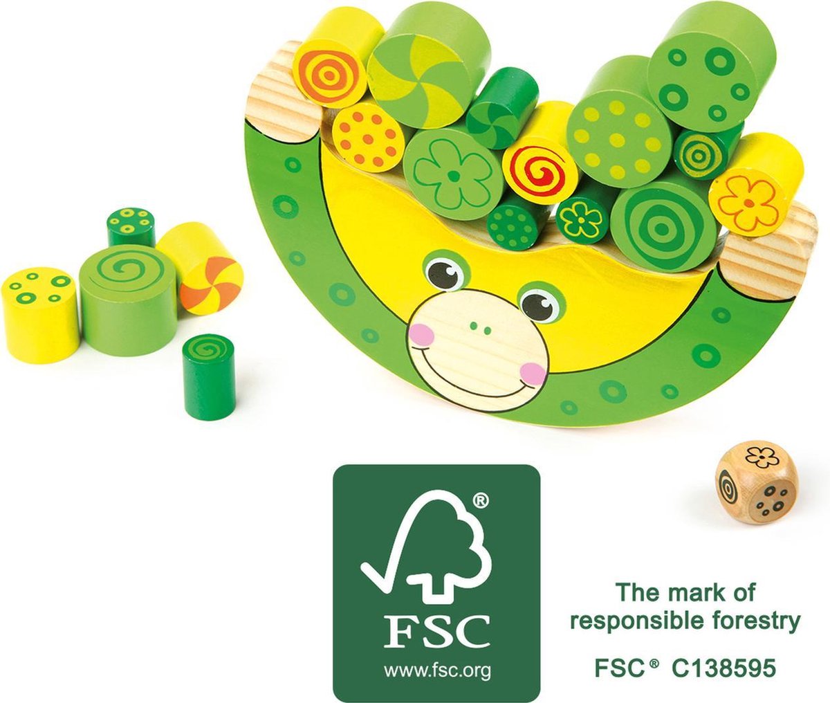 Small Foot kikker evenwichtspel