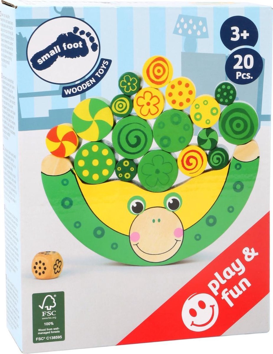 Small Foot kikker evenwichtspel