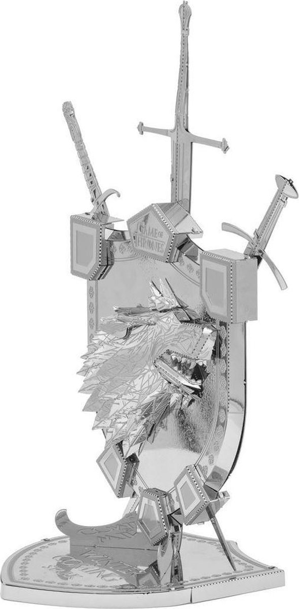 Metal Earth Game of Thrones: Stark schild 11,7 cm