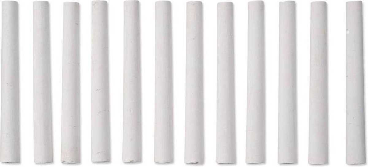 Ses Creative bordkrijtjes junior 12 stuks - Wit