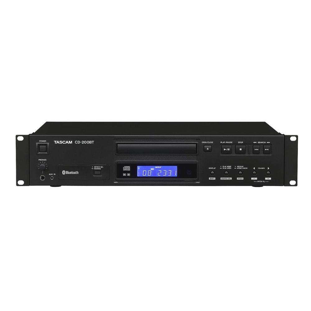 Tascam CD-200BT CD-speler met Bluetooth ontvanger