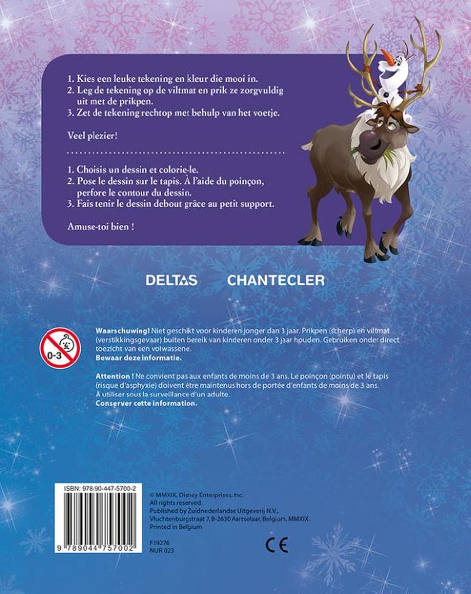 Top1Toys Disney Prikblok Frozen