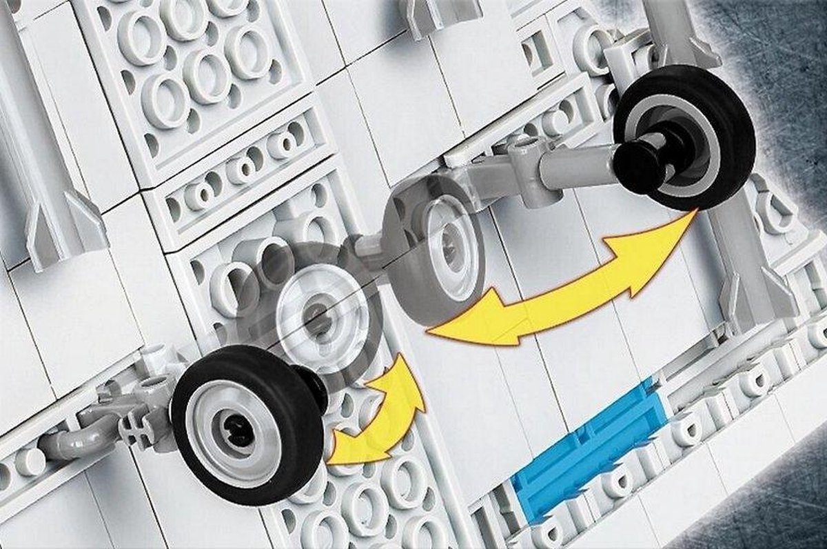 Cobi bouwpakket Armed Forces Mirage 2000 5 grijs/blauw 400 delig