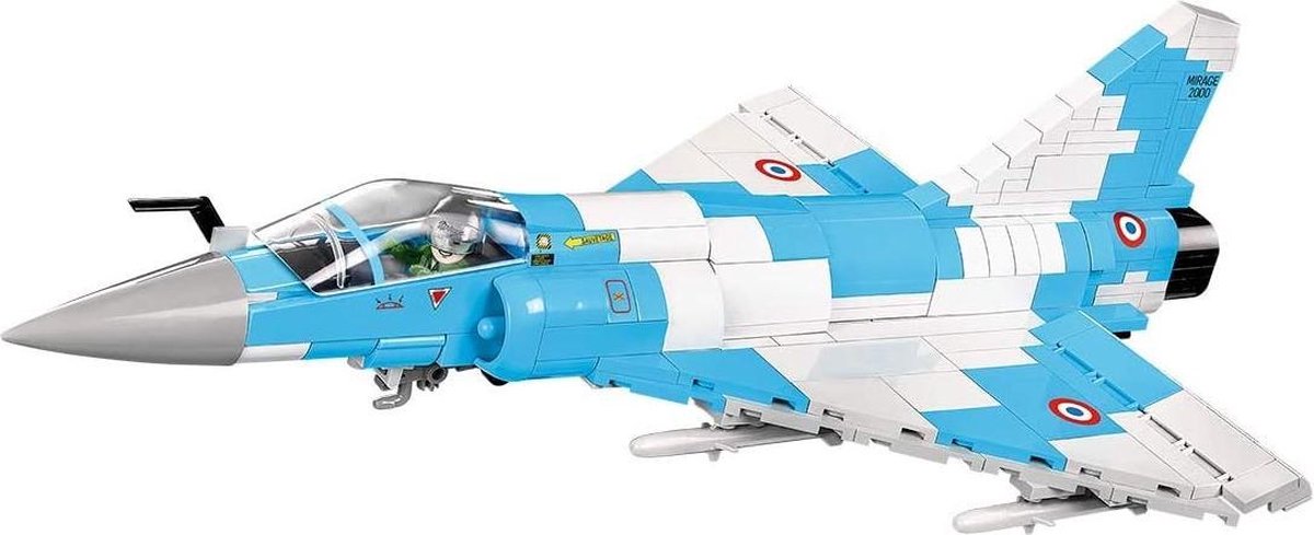 Cobi bouwpakket Armed Forces Mirage 2000 5 grijs/blauw 400 delig