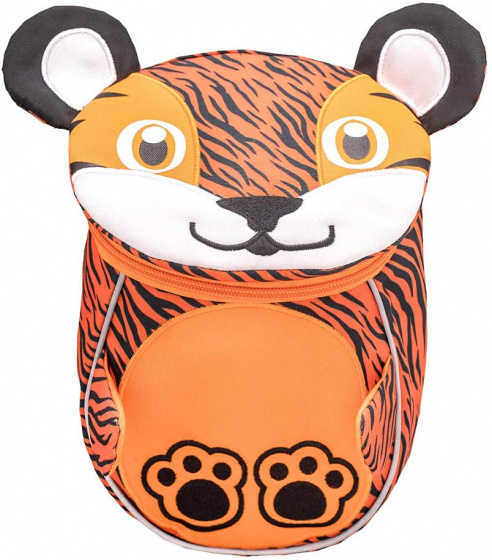 Belmil rugzak tijger junior 4 liter polyester - Oranje