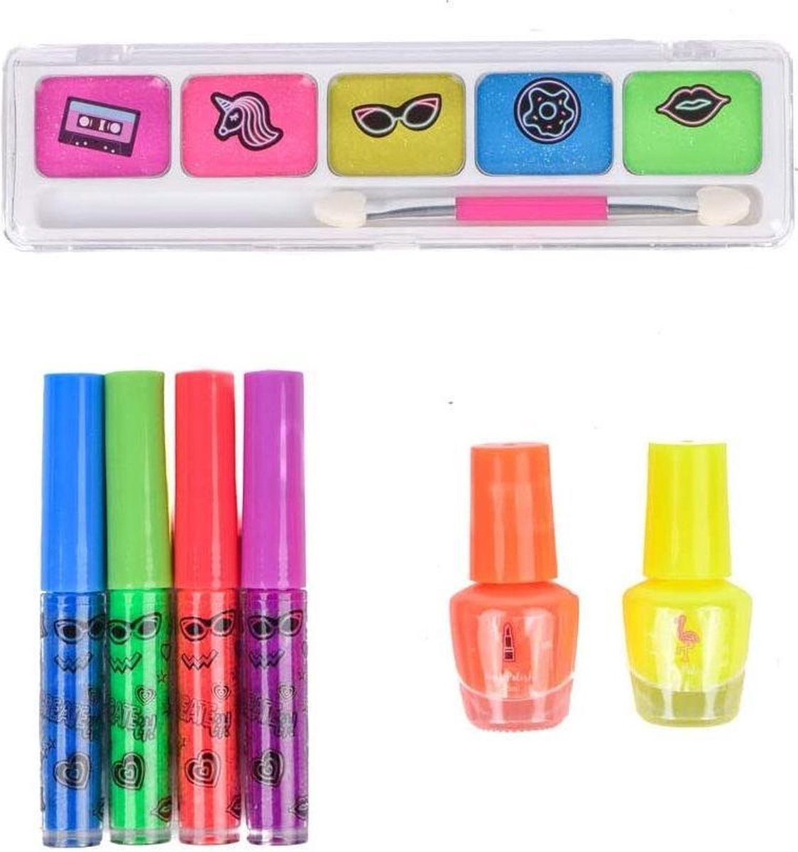 Create it! make upset nagellak Neon meisjes 8 delig