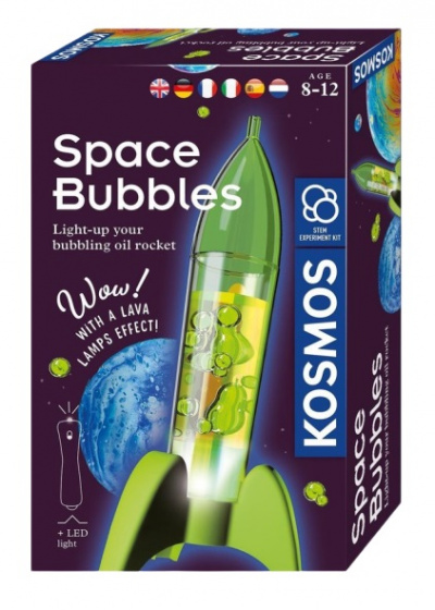 Kosmos Uitgevers ruimteset Space Bubbles junior 5,5 x 13 x 21 cm - Groen