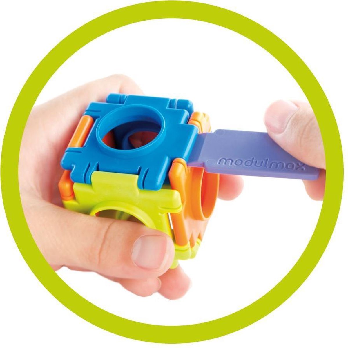 Modulmax bouwblokken Box 4 x 4 cm 100 stukjes