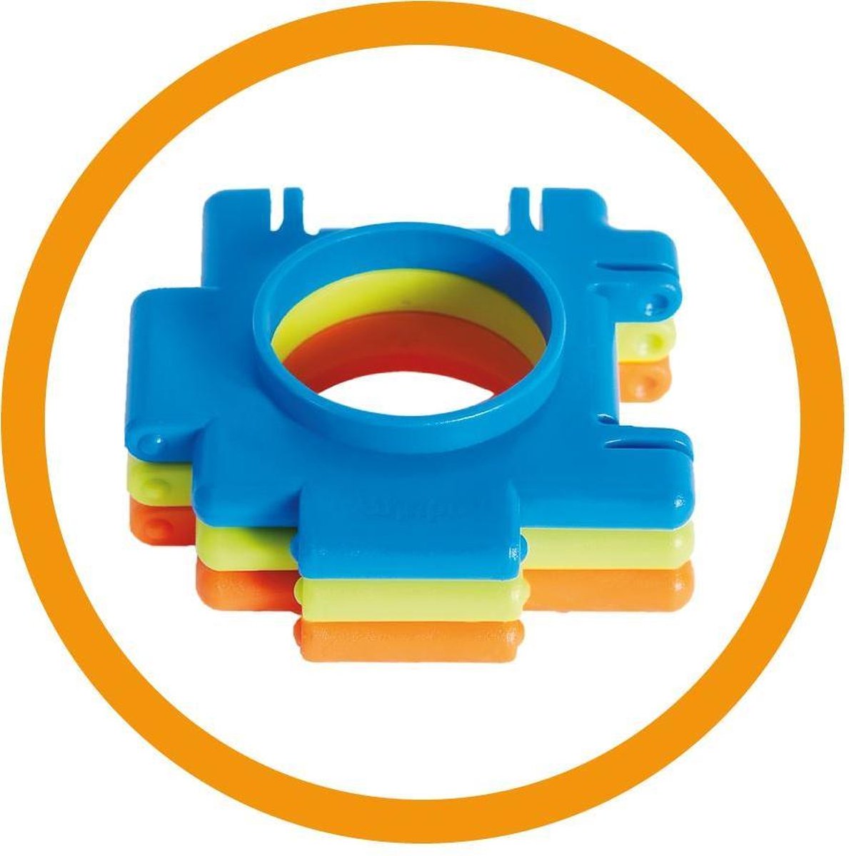 Modulmax bouwblokken Box 4 x 4 cm 100 stukjes